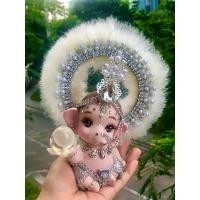 ราคา พระพิฆเนศ พระพิฆเนศปางเด็ก พระพิฆเนศเบบี๋ ปางประทานพร สีขาวมุข (10787970186)