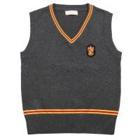 ราคา เสื้อกั๊กสเวตเตอร์แฮร์รี่พอตเตอร์แกรนเฟนดอร์เสื้อกั๊กคอวีเสื้อสเวตเตอร์ถักคอสเพลย์คอสเพลย์เสื้อขนแกะแขนสั้น (20475054291)