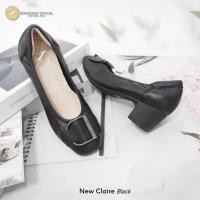 ราคา ทรงปกติ เปลี่ยนไซส์ได้ ไม่รับคืนZenachoo รุ่น New Claire สูง 2 นิ้ว รองเท้าสุขภาพนวัตกรรมแม่เหล็กจากญี่ปุ่น หนังแกะแท้ (20036257031)