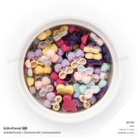 ราคา ดอกไม้ดินปั้นญี่ปุ่น รูปดอกไม้หลายแบบ โทนสีพาสเทล l CY (17588187319)