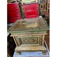 ราคา ตู้บริจาค ขาสิงห์ ไม้ ย50Xล40Xส50cm ไซส์ใหญ่ ตู้รับบริจาค ตู้ใส่ซองทำบุญ แกะสลัก ประดับกระจกสี ฟรี สลักชื่อบริจาค (17926651727)