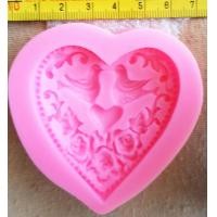 ราคา Freshyware พิมพ์ซิลิโคน 3มิติ หัวใจ นก คู่รัก Heart Rose Bird แม่พิมพ์ขนม พิมพ์วุ้น วุ้นแฟนซี พิมพ์ทำขนม พิมพ์สบู่ ฟองดอง Fondant เค้ก (18051629613)