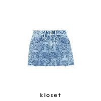 ราคา KLOSET Kloset Denim Mini Skirt PF22 S003 กระโปรงยีน กระโปรงผู้หญิง กระโปรงผ้าปัก กระโปรงสั้น กระโปรงแฟชั่น กระโปรงkloset (20344349126)