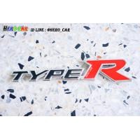 ราคา โลโก้ LOGO TYPE R ติดกระจังหน้ารถยนต์ HONDA ได้ทุกรุ่น (1996850045)