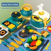 ราคา ชุดของเล่นเครื่องครัวทำอาหารของเล่นทำอาหารขนาดเล็กสำหรับเด็กชุดของเล่นทำอาหารในครัวขนาดเล็กของเล่นหม้อหุงข้าวการเหนี่ยวนำไฟฟ้าสำหรับเด็กชุดของเล่นแบบเพลย์เฮาส์ (21054960944)
