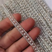 ราคา อุปกรณ์เสริมขอบลูกไม้สร้อยประดับเพชรประดับเพชรอุปกรณ์เสริมของตกแต่งเสื้อผ้า DIY แผ่นติดเครื่องประดับเพชรแก้วคริสตัลสำหรับรองเท้างานแต่งงาน (20033153482)