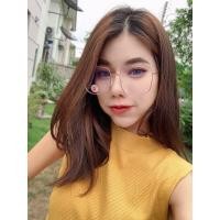 ราคา ผู้หญิงผู้ชาย แว่นตาป้องกันรังสี แว่นตากวาง Kwang glasses แว่นสำเร็จรูป แว่นทรง Square แว่นทรงวินเทจ กรอบโลหะ เลนส์โปร่งใส แว่นตากรองแสงคอม (19649755392)
