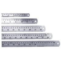 ราคา ฟุตเหล็ก ครบทุกขนาด 6 8 12 18 24 นิ้ว สแตนเลส แท้ 100 ไม่เป็นสนิม มีหน่วยวัดนิ้ว ซม ไม้บรรทัดฟุตเหล็ก (18892824431)