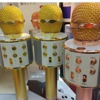 ราคา wster ไมค์บลูทูธ คาราโอเกะ อัดเพลงได้ เสียงดี รุ่น WS858 REC (161501088)