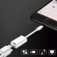 ราคา J 006 YCable อเดปเตอร์ตัวแปลงสำหรับไอโฟน 7 ขึ้นไป ตัวแปลงเพิ่มช่องเสียบหูฟังและสามารถชาร์จแบตไปพร้อมกัน (17122804808)