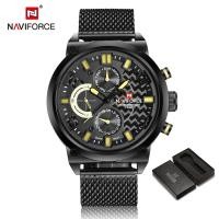 ราคา Naviforce อย่างเป็นทางการ 9068 ผู้ชายแบรนด์หรูนาฬิกาควอทซ์อะนาล็อกชาย 3ATM กันน้ำแฟชั่นสบายๆกีฬานาฬิกาหนังวงผู้ชายนาฬิกาข้อมือ (12418266949)