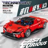ราคา Compatible with LEGO 42143 Ferrari sports car racing mechanical set Daytona SP3 building block toy gift racing car (20393168645)