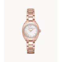 ราคา MeBrandOutlet นาฬิกาข้อมือผู้หญิง Emporio Armani Womens Two Hand Rose Gold Tone Stainless Steel Watch AR11038 งานแท้100 จากShop Outlet USA RN061021 (8752400181)