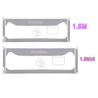 ราคา MafaBabe2 3ด้าน คอกกั้นเด็ก 5ฟุต6ฟุต คอกกั้นเตียง กั้นเตียง กันเด็กตกเตียง รั้วกั้นเด็ก มุ้งเตียงเด็ก ที่กั้นเตียง กันเด็กตกเตียงbaby bed rail Child barrier (14275828620)