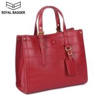 ราคา Royal Bagger กระเป๋าสะพายไหล่ผู้หญิงกระเป๋าสะพายไหล่หนังวัวแท้แฟชั่นยุโรปและอเมริกากระเป๋าถือสุภาพสตรี (10417030573)