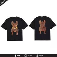 ราคา เสื้อยืด NEON ลายน้องหมา LIFE WORK สกรีนสะท้อนแสง (21221328430)