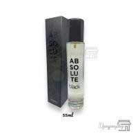 ราคา น้ำหอม 55 ml กลิ่นหอม เท่ห์ แนวสปอร์ต ABSOLUTE BLACK BLUE RED PINK Perfume Spary (21146629145)