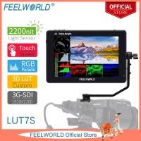 ราคา FEELWORLD LUT7S 7นิ้ว2200Nits 3D LUT หน้าจอสัมผัสกล้อง DSLR Field Monitor 3G SDI 4K HDMI อินพุตเอาต์พุต1920X1200 IPS แผง (16046378599)