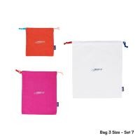 ราคา Set กระเป๋ารูด 3 ใบ 3ไซส์ SML (21179651704)