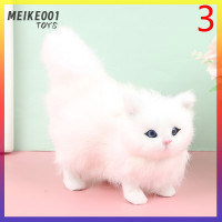 ราคา ของเล่นแมวผ้ากำมะหยี่ขนกระต่ายสำหรับเด็กการตกแต่งบ้าน Kado Mainan Bayi ตุ๊กตาแมวยัดนุ่น MEIKE001 (20023593540)