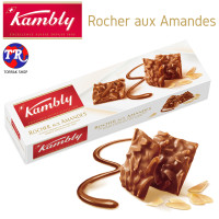 ราคา Kambly Fine Biscuits Rocher aux Amandes แคมบลีย์ บิสกิตช็อกอัลมอนด์ 80กรัม (8277179756)