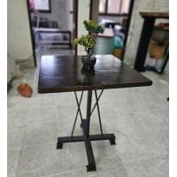 ราคา MPT2Wood Steel โต๊ะกาแฟ โต๊ะทำงาน ขาโต๊ะเหล็กสไตล์ลอฟท์ MPT 635 ขนาด ก60xย60xส70ซม โต๊ะสำเร็จรูป 1ชุด ท๊อปไม้ประสาน ขาเหล็ก สีดำด้าน แข็งแรง กันสนิ (20234828231)