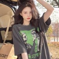 ราคา ꕥCatalog Fashionꕥ เสื้อยืด คอกลมแขนสั้น สกรีนลายกราฟฟิกผู้ชาย oasis (19475249696)