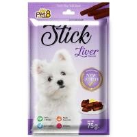 ราคา ขนมสุนัข Pet8 Sasami Stick ซาซามี สติ๊ก75 กรัม (20119419745)