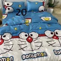 ราคา ชุดผ้าปูที่นอน ชุดเครื่องนอน ลายโดเรมอน ครบชุด 6 ชิ้น ผ้านวม ปลอกหมอน ปลอกหมอนข้าง (17462266878)