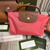 ราคา พร้อมส่ง Longchamp LE PLIAGE ORIGINAL Pouch with handle pink paper (20562851172)