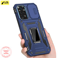 ราคา Nanu for Xiaomi Redmi Note 11 11S 11pro 4G 5G Global 360 Metal Bracket Bracelet Armor Fall Proof Mobile Phone Case Magnetic Suction Lens Push Window Protection โทรศัพท์มือถือเคสห่อหุ้ม (16455476101)