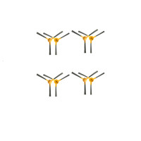 ราคา 2Pcs Side Brushes for Haier T550W T560H Robot Vacuum Cleaner Replacement Home Cleaning Accessories Durable (20413177695)