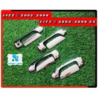 ราคา เบ้ากันรอยเบ้ามือเบ้ารองมือเปิดประตูโครเมี่ยม ฮอนด้า แจ๊ส Honda Jazz ปี2002 2006 ฮอนด้า ซิตี้ Honda City ปี2003 2006 zx โครเมี่ยม (10034653595)