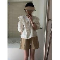 ราคา CHAWY พร้อมส่ง Polkadot set C3546 ชุดเข้าเซท ชุดเข้าเซท ชุดเข้าเซ็ค ชุด set เสื้อกางเกง (15943270223)