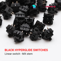 ราคา สวิตช์ CHERRY MX BLACK HYPERGLIDE SWITCHES (14223224288)