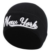 ราคา หมวกบีนนี่ BrooklynNYC Men หมวกถักหมวกผู้หญิงหมวกหิมะ NEW YORK ปักหมวกกะลาสี (16351991882)