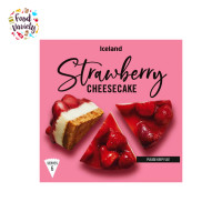 ราคา Iceland Strawberry Cheesecake 540g ไอซ์แลนด์ สตรอเบอร์รี่ ชีสเค้ก 540 กรัม (21232948121)