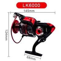 ราคา GIO Store Amorus รอกตกปลาสปิน รอกสปินตีปลอม LK2000 7000 รอกสปินนิ่งตีเหยื่อปลอม รอกสปินถูกๆ รอกตกปลา หมาป่า รอกหยดน้ำ รอกหมาป่าแท้ (17167262984)