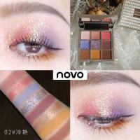 ราคา อายแชโดว์ Novo eye shadow plate 9 color No 5299 พร้อมส่ง ของแท้ พาเลททาตา อายแชโดว์สีสวย (19543432761)