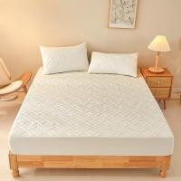 ราคา ชุดผ้าปูที่นอนกันน้ำ 100 ผ้าปูที่นอนบุนวมหนา กันน้แผ่น แผ่นถ่ายน้ำมัน แผ่นซักระบายอากาศได้ 3 5 ฟุต 5 ฟุต 6 ฟุต (19586234015)