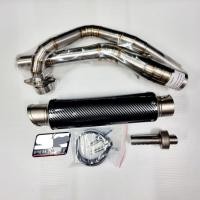 ราคา คอท่อสแตนเลส Exciter 150 พร้อม ปลายท่อ SG ยาว 14 นิ้ว มีให้เลือกหลายแบบ ฟรีแคทลดเสียง (20988043293)