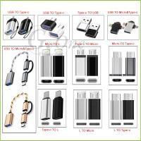 ราคา Otg Type C Micro Usb Cable Converter ประเภท C ถึง USB 3 0 OTG Adapter สายเคเบิลอะแดปเตอร์ OTG สำหรับ MacbookPro Xiaomi Samsung VIVO OPPO โทรศัพท์ชาร์จสายชาร์จ (17499253510)