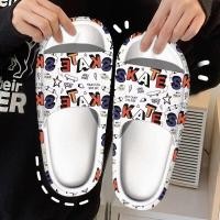 ราคา ZiShop ส่งเร็วสุดๆ รองเท้าแตะแบบสวม รองเท้าแตะพื้นนุ่มนิ่ม แต่งลายสุดเฟียสมีเอกลักษณ์โดนเด่น เขามีใส่กันทั่วบ้านทั่วเมืองแล้วนะแก (19413280852)