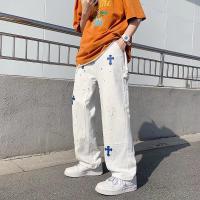 ราคา Malling Fashion เกงกางยีนส์ กางเกงขายาว กางเกง 2023 NEW WS0725 C98B9HH (19809090030)