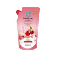 ราคา SHOKUBUTSU ครีมอาบน้ำ โชกุบุสซึ โมโนกาตาริ สูตร เชอรรี่ Whitening Cherry Hokkaido Milk สีชมพูเข้ม 500 มล ชนิดถุงเติม 3 ถุง (21284200212)