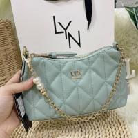 ราคา กระเป๋าLynทรงพอช มาใหม่ สายมุกสวยหรู น่ารักสุดคิ้ว งานแท้outlet (14580108741)