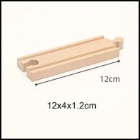 ราคา พร้อมส่งในไทย รางรถไฟไม้ ของเล่นไม้สำหรับเด็ก สะพานรถไฟ ประกอบเข้าได้กับรางรถไฟไม้ทั่วไป (17459772396)