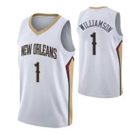 ราคา 2023ชุดเจอร์ซีย์ Nba Pelicans 1 Zion Embroidery ชุดบาสเก็ตบอลเสื้อเพลิแกนผ้าเจอร์ซี (17649090650)