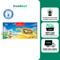 ราคา เชดด้าชีสชนิดแผ่น 24 แผ่น ตราอิมพีเรียล 500 กรัม ห่อ (20683017579)