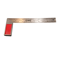 ราคา Eagle One ฉากวัดไม้ ฉากเหล็ก90องศา ความยาว 10นิ้ว 12นิ้ว ฉากวัดมุมเหล็ก แถมฟรี ดินสอเขียนไม้ 1 แท่ง (7468815189)